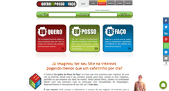 Desktop Screenshot of euqueroeupossoeufaco.com.br